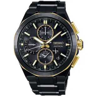 SEIKO 精工手錶 ASTRON SBXC156 全球限量1000 43mm 黑色面盤 GPS衛星電波 太陽能 鈦金屬 男錶女錶