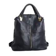 Women Pu Leather Backpacks black Multi-purpose Dual-use womens backpack black Soft Leather Casual Daypacks Travel Ladies Bagpack