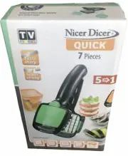 TV SHOP Nicer Dicer Quick (7 Pieces)