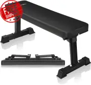 Flat Weight Bench Utility Workout Exercise Training Equipment for Fitness