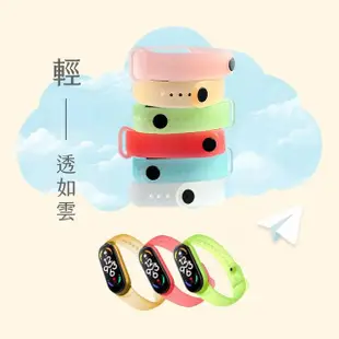 【mi band】小米手環7專用 透明錶帶(2入組)