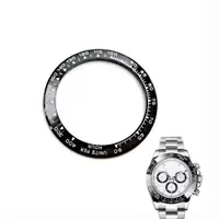 在飛比找蝦皮商城精選優惠-Top 陶瓷黑色白色書寫 38.6mm手錶表圈,適用於勞力士