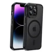 Strong Magnetic Case for [10Ft Military-Grade iPhone 13 Pro Black Bumper