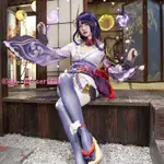 原神COS服稻妻城雷電將軍COSPLAY動漫服裝女和風雷神巴爾套裝