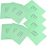 [TOGEVAL] Double Layer Soft Jewelry Cleaning Cloths 10 Pack Large Size 7x11 Durable Safe for Jewelry Polishing