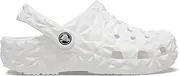 [Crocs] Unisex-Adult Classic Geometric Clog K WHI