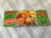 Vintage Seed Packet Promo Frito Lay 1968 DWARF Marigold