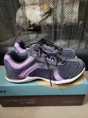 Kelly Ripa NEW Ryka Transition Sneaker Shoe Size 6 Purple Gray Ortholite Women