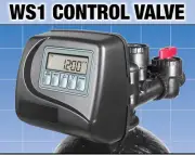 Clack WS1EE Metered Softener Control Valve, Fitting set , bypass included