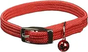 OmniPet 38SNB-RD10 Kool Kat Nylon Collar, 3/8 x 10-Inch, Red