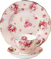 [Royal Albert] 100 Years 1980 Teacup, Saucer and Plate Set