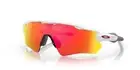 Oakley Sunglass Radar EV Path Polished White Prizm Ruby OO9208-7238