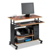 Safco� Adjustable Height Mini-Tower Workstation, 35-1/2 x 22d x 34h,