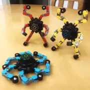 Fingertip Spinning Top Deformable Stress Relief Toy Transformable Mechanical NW