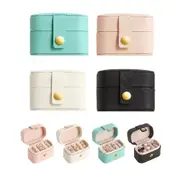 5pcs Mini Portable Jewelry Storage Box Small Organizer for Travel and Home Use