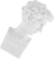 [HAWILLOSCH] Miniature Art Resin Statue for Dollhouse Greek Bust Decoration Mini Figurine for Room Decor 1:12 Scale