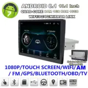 10.1" Single Din Android 8.1 Quad-Core 1+16GB Car Stereo Radio GPS WiFi 3G 4G BT (for: Porsche)