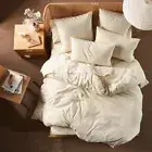 Linen House Springsteen Stone Doona Quilt Cover Set 5 Sizes