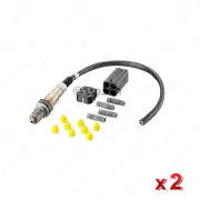 2 x Bosch O2 Oxygen Sensors for Mitsubishi Galant HJ 3000GT JF JF5S24 2.0 3.0L