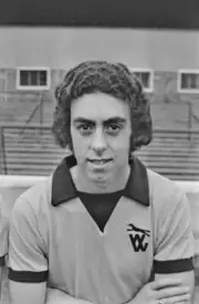 English footballer Geoff Palmer of Wolverhampton Wanderers FC, UK, - Old Photo