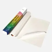 Flock HTV Heat Transfer Vinyl-12" x 6FT（2 colors）, White