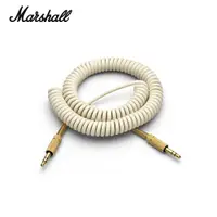 在飛比找PChome24h購物優惠-Marshall 3.5mm立體聲喇叭音源線-白色