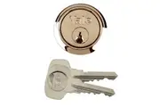 Yale Replacement Rim Cylinder Lock (Brass) (One Size)