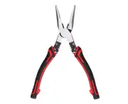 Needlenose Side Cutting Pliers Chrome Vanadium Steel Body Nose Wire Shearing Pliers(210Mm 3 Gear )