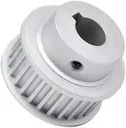 1pc XL Timing Pulley BF Type 20Teeth Bore 5/6/6.35/8/10/12mm - 20mm for 10/12.7/15mm Width Belt Used in Linear Pulley(17mm 5x2.3mm,20T/15mm Belt)