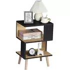 3-Tier End Tables for Sofa, Side Tables for Small Space, Nightstand, Couch Table