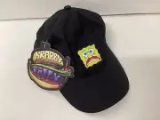 Sprayground Sponge Bob Adjustable Baseball Hat Adult Black NWT Limited Edition