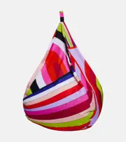 [Pucci] Pucci Iride printed canvas beanbag