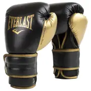 Everlast Powerlock2 Training Boxing Gloves 10Oz Black/Gold