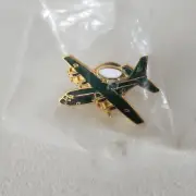 C-130H AEW&C Rotodome Vintage Lapel Hat Pin Lockheed Martin Airplane mt1