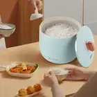 1.8L Electric Rice Cooker Non-Stick Porridge Soup Mini Cooking Pot Multifunction