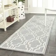 Safavieh Cambridge SILVER / IVORY Wool Runner 2'-6 x 12' - CAM131D-212