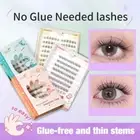 Glue Free False Eyelashes Eyelash Extension Cat Eye Lashes
