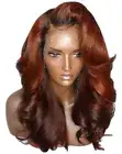 Lace Front Auburn Ginger Wig