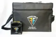 Upgraded Fireproof Document/Money Bag Combo Large 15 x 11 x 3 - w/ FREE Pouch
