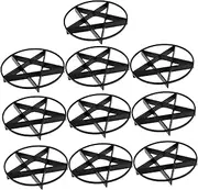 CIYODO Outdoor Pot Risers Drainage Pads 10pcs Plastic Plant Stand Holders for Potted Plants