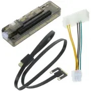 External Gpu Enclosure Pci-e Graphics Card Expansion Dock Adapter