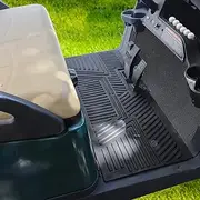 Golf Cart Floor Mat Fit Club Car Precedent New and Improved Not Deformed Non-Slip Durable Floor Liner Mat - Black