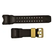 CASIO Mudmaster Mud Resist Watch Band Strap GWG-1000GB-1A Black Rubber