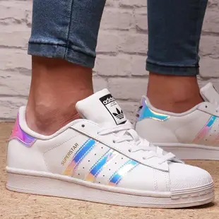 ADIDAS SUPERSTAR J 雷射 女鞋 AQ6278