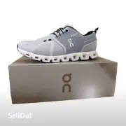 On Running Cloud 5 Men's Waterproof Sneakers White Size 9 Athletic