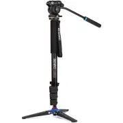 Benro Classic Video Monopod w/ S2 Pro Flat Base Fluid Video Head