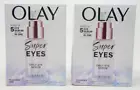 Olay Super Eyes Daily Eye Serum - Fragrance Free - 2 Pack - 13.5mL (0.45 FL OZ)