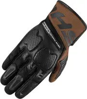 SHIMA Blaze 2.0 perforated Motorcycle Gloves, black-brown, Size XL for Men Black Brown