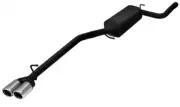 muffler for Ford Focus II wagon 1.6 74kW 77kW 85kW 2005-2010 Double Tips 70mm