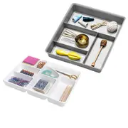 Madesmart Junk Drawer Organiser - White